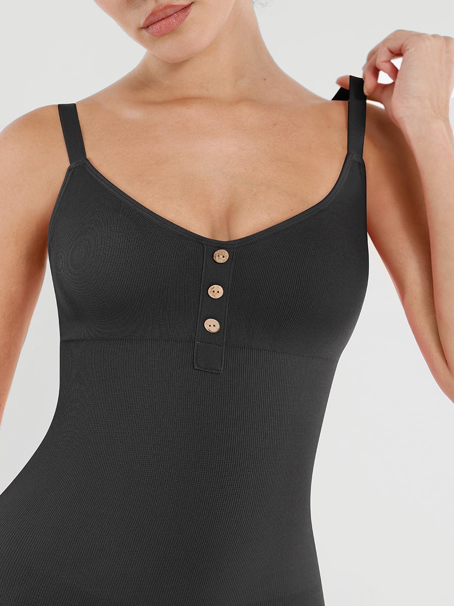 SculptiqStyles™ Seamless Sculpting Jumpsuit | Bust Support, Waist Shaping & Butt Lift