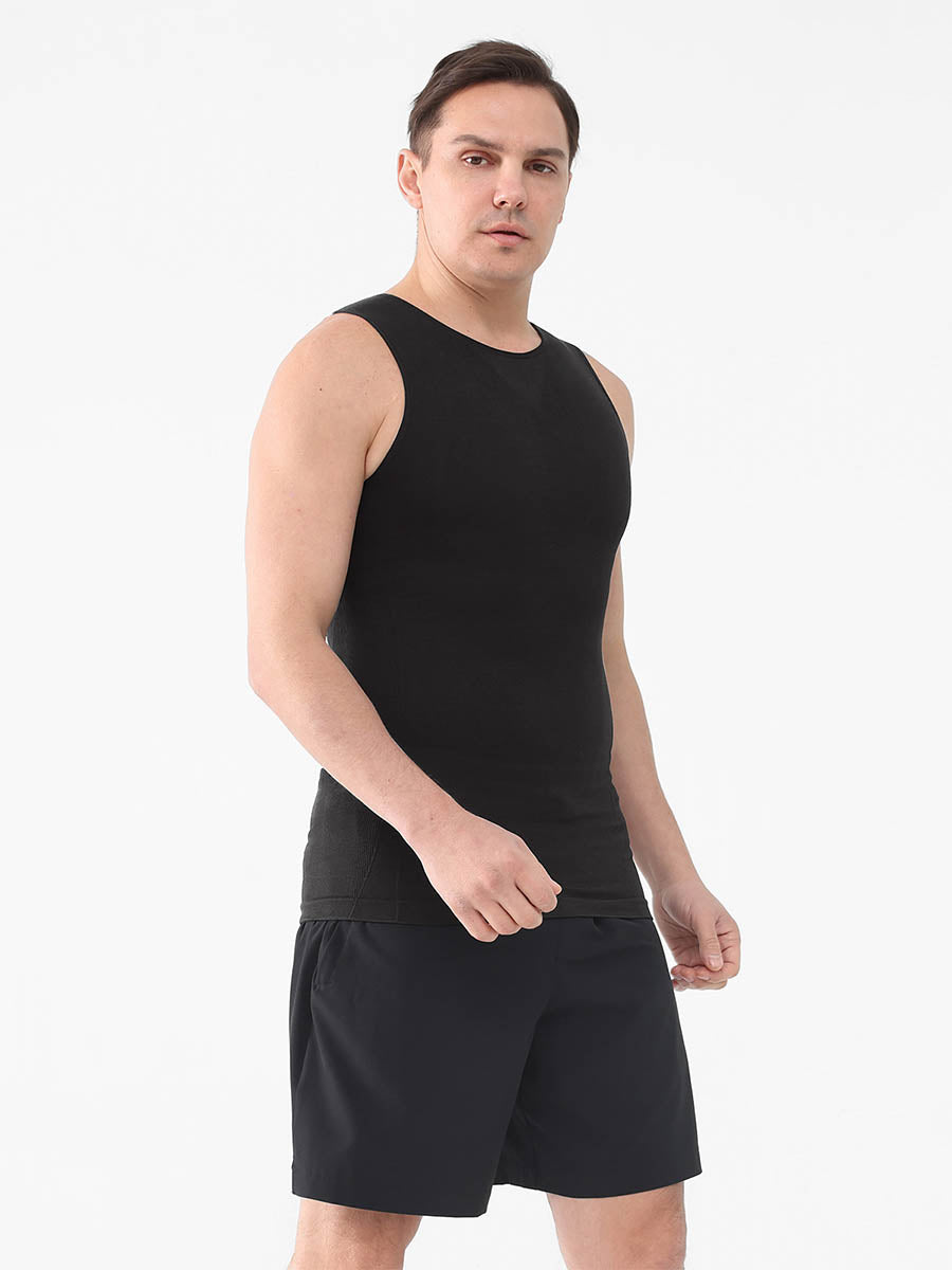 Wholesale Gynecomastia Compression Tank Top Slimming Tummy Control