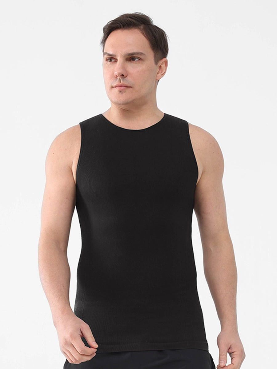 Wholesale Gynecomastia Compression Tank Top Slimming Tummy Control