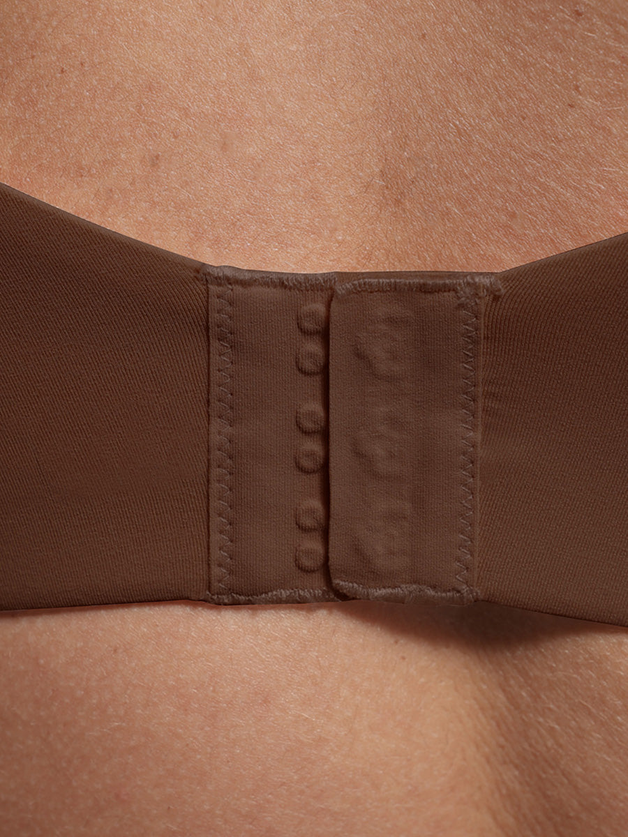 SculptiqStyles™ Sheer Mesh Full-Coverage Underwire Bra with Adjustable Straps