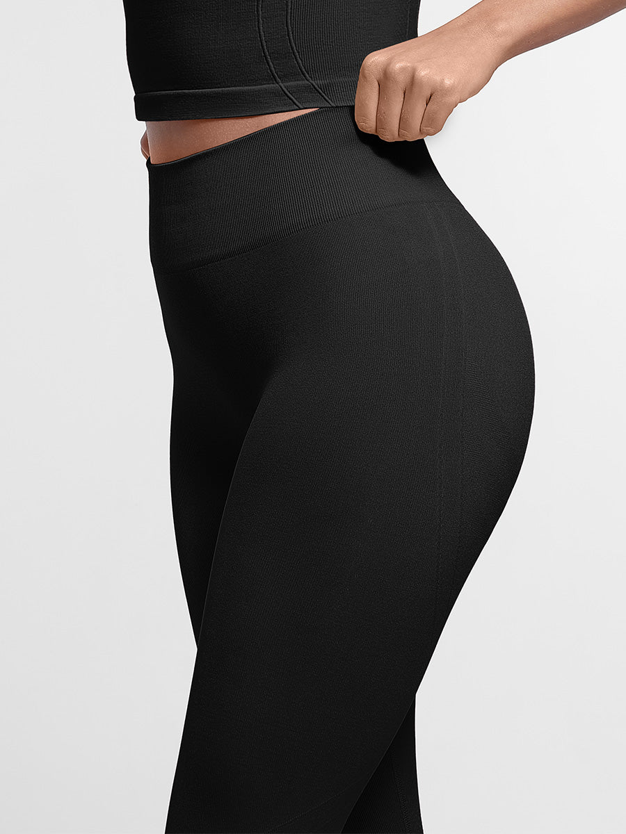 SculptiqStyles™ Seamless High-Waist Butt-Lifting Yoga Leggings