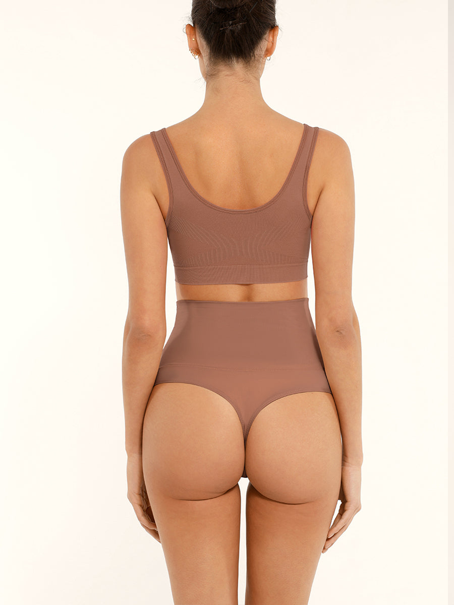 SculptiqStyles™ Seamless Shaping Bra with Bust Support & Wide Back