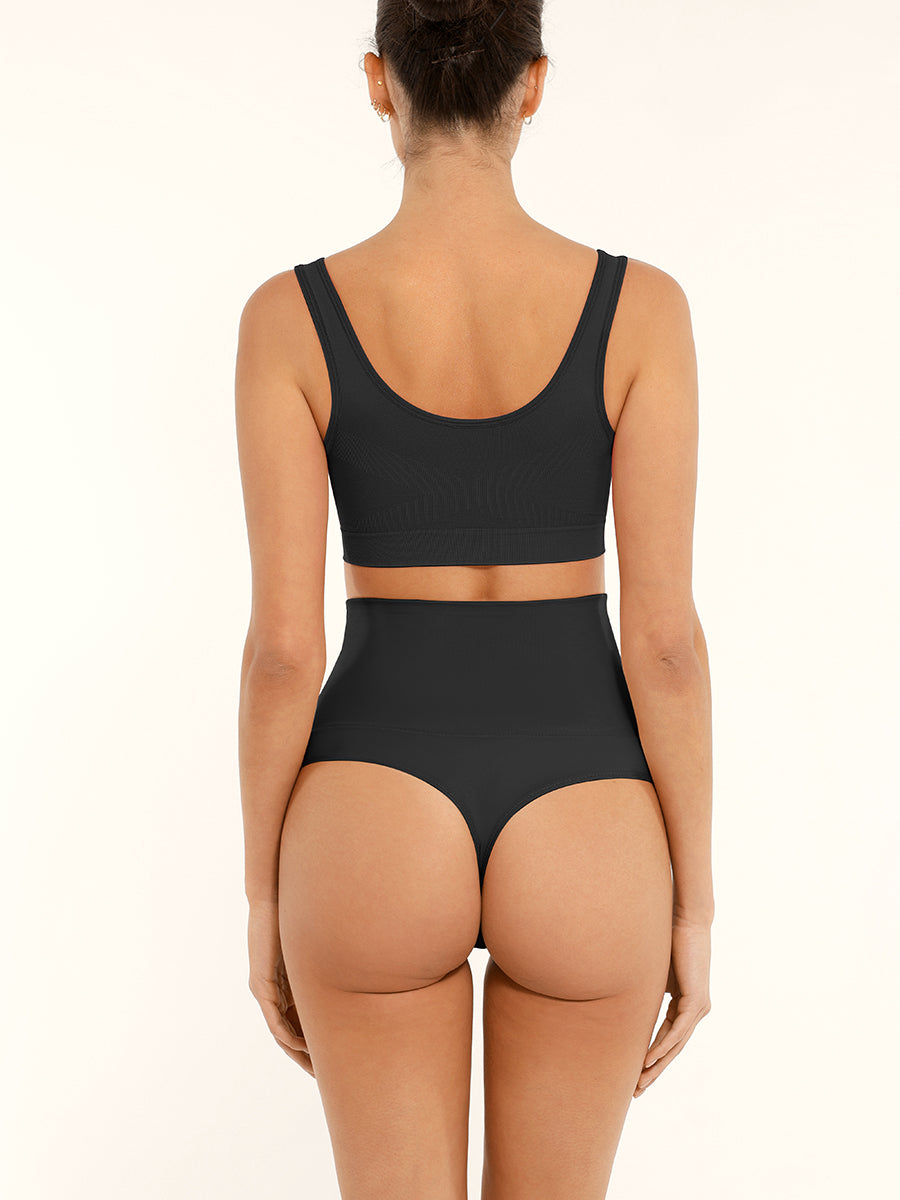 SculptiqStyles™ Seamless Shaping Bra with Bust Support & Wide Back