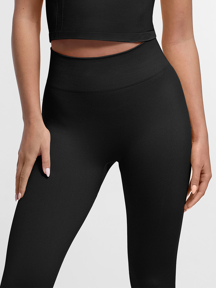 SculptiqStyles™ Seamless High-Waist Butt-Lifting Yoga Leggings