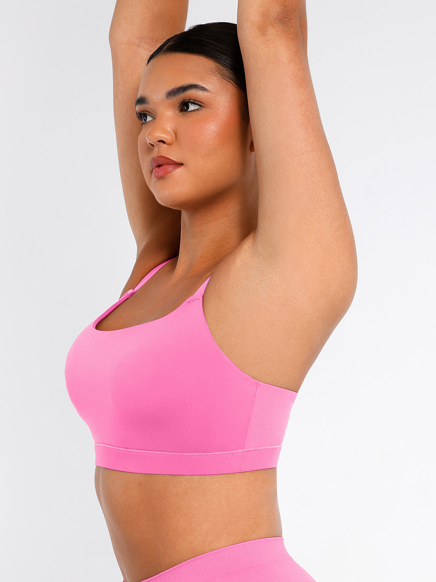 SculptiqStyles™Comfortable Wireless Bralette with Adjustable Straps