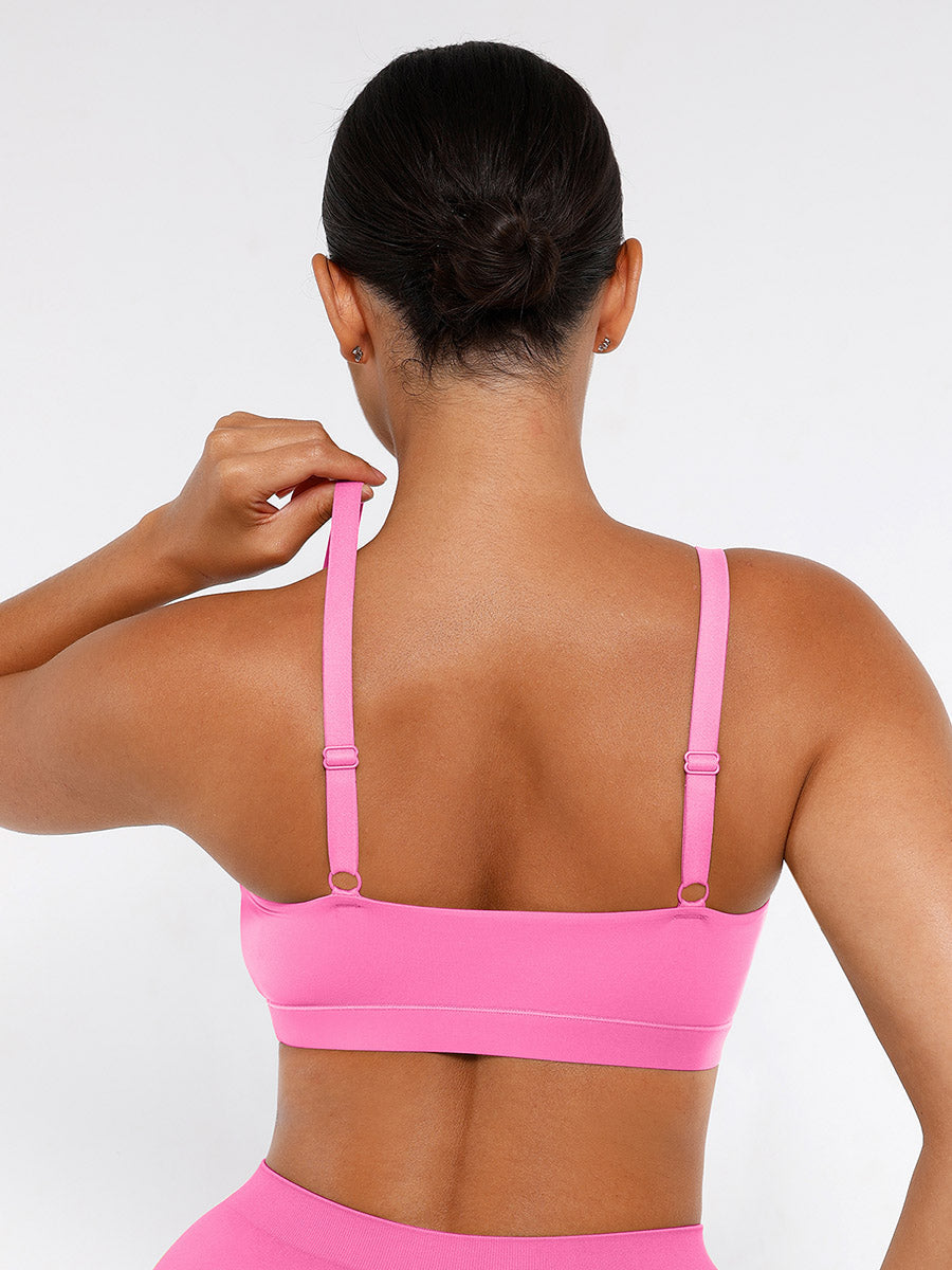 SculptiqStyles™Comfortable Wireless Bralette with Adjustable Straps