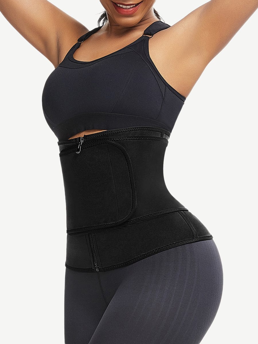 Wholesale Favorite Blue Big Size Neoprene Shaper Front Zipper
