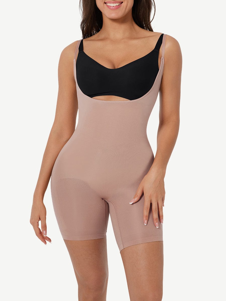 Wholesale Seamless One-piece Shapewear Briefs Tummy Tightening Hip Lift