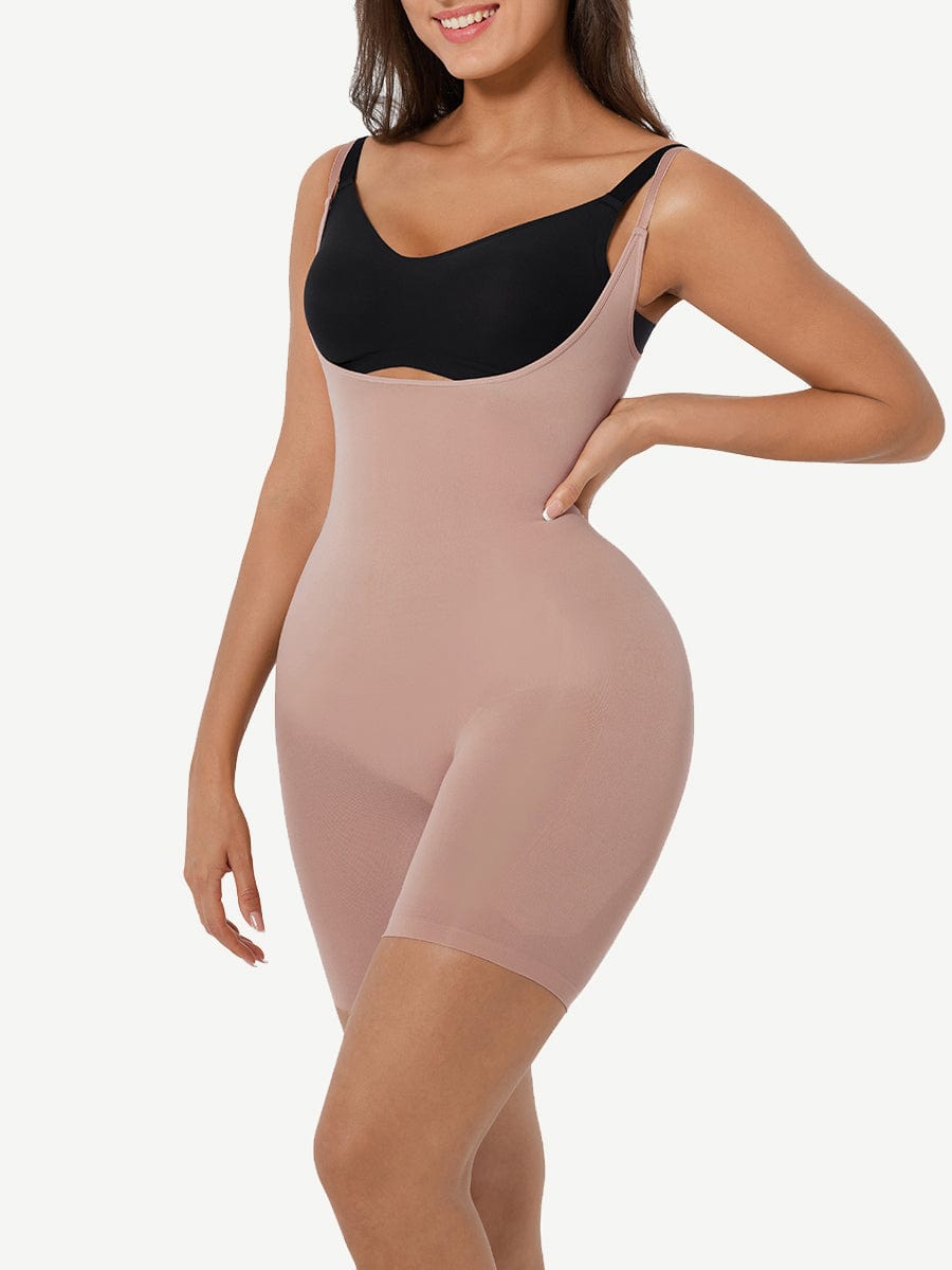 Wholesale Seamless One-piece Shapewear Briefs Tummy Tightening Hip Lift