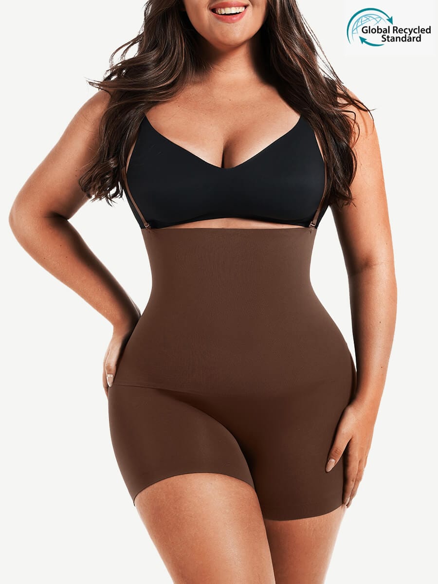 Wholesale Eco-friendly🌿 Seamless High-Waisted Tummy Control Short