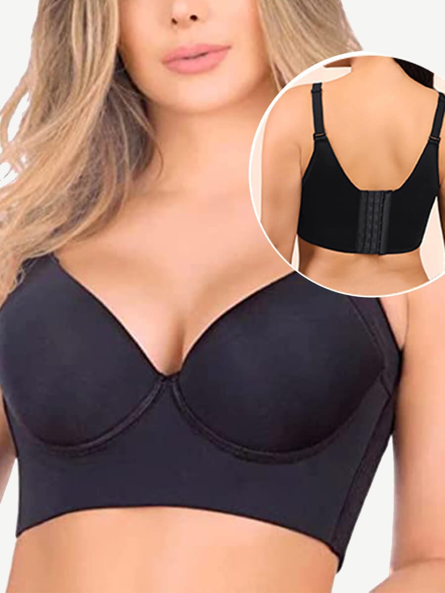 Wholesale Fashion Deep Cup Bra Hides Back Fat Diva New Look with Shapewear Incorporated