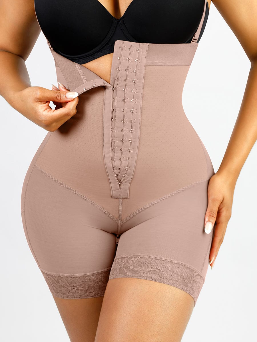 Wholesale Sexy Lace Firm Compression Latex Buttocks Lifting Shapewear