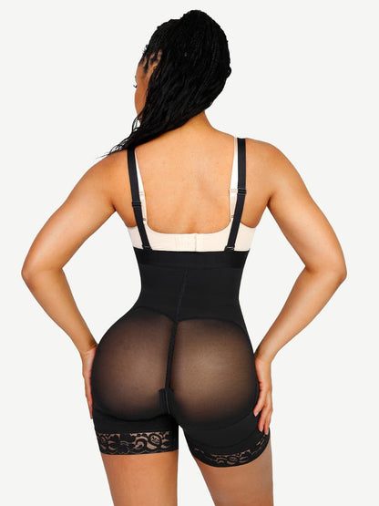 Wholesale Sexy Lace Firm Compression Latex Buttocks Lifting Shapewear