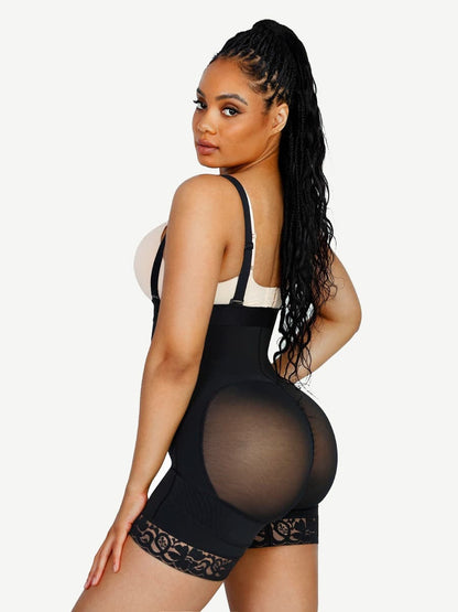 Wholesale Sexy Lace Firm Compression Latex Buttocks Lifting Shapewear