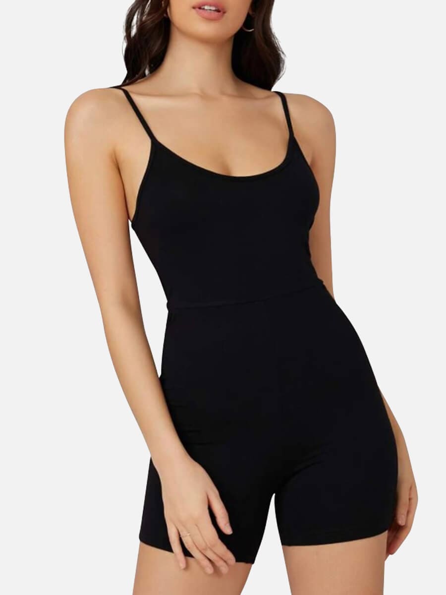 Wholesale Mid-Thigh Fitness & Shaping Breathable Bodysuit