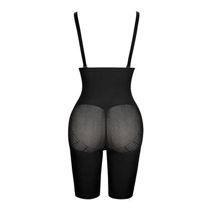 Wholesale Black Seamless Body Shapers Mesh Strap Plus Size Slim Waist