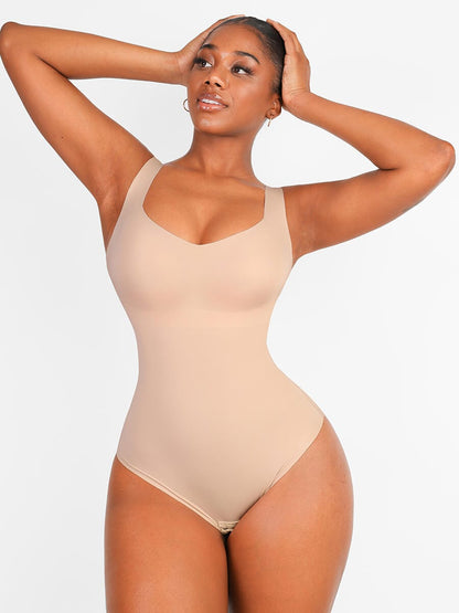 Wholesale V Neck Fit 3 in 1 Bodysuit Shapewear