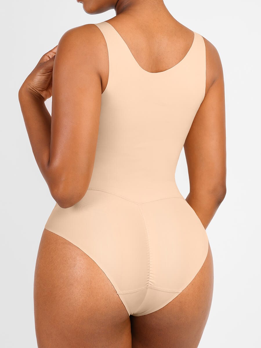 Wholesale V Neck Fit 3 in 1 Bodysuit Shapewear