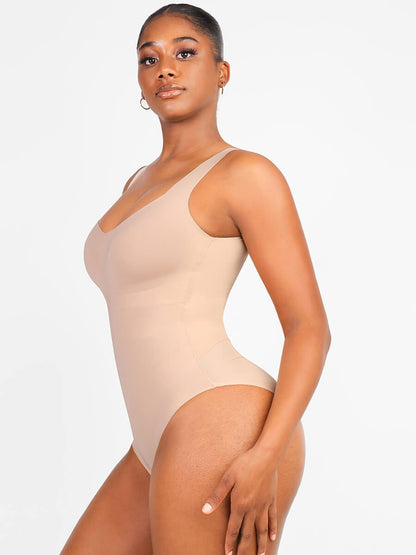 Wholesale V Neck Fit 3 in 1 Bodysuit Shapewear