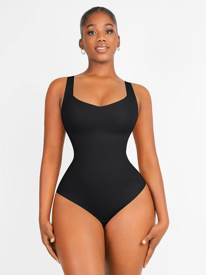 Wholesale V Neck Fit 3 in 1 Bodysuit Shapewear