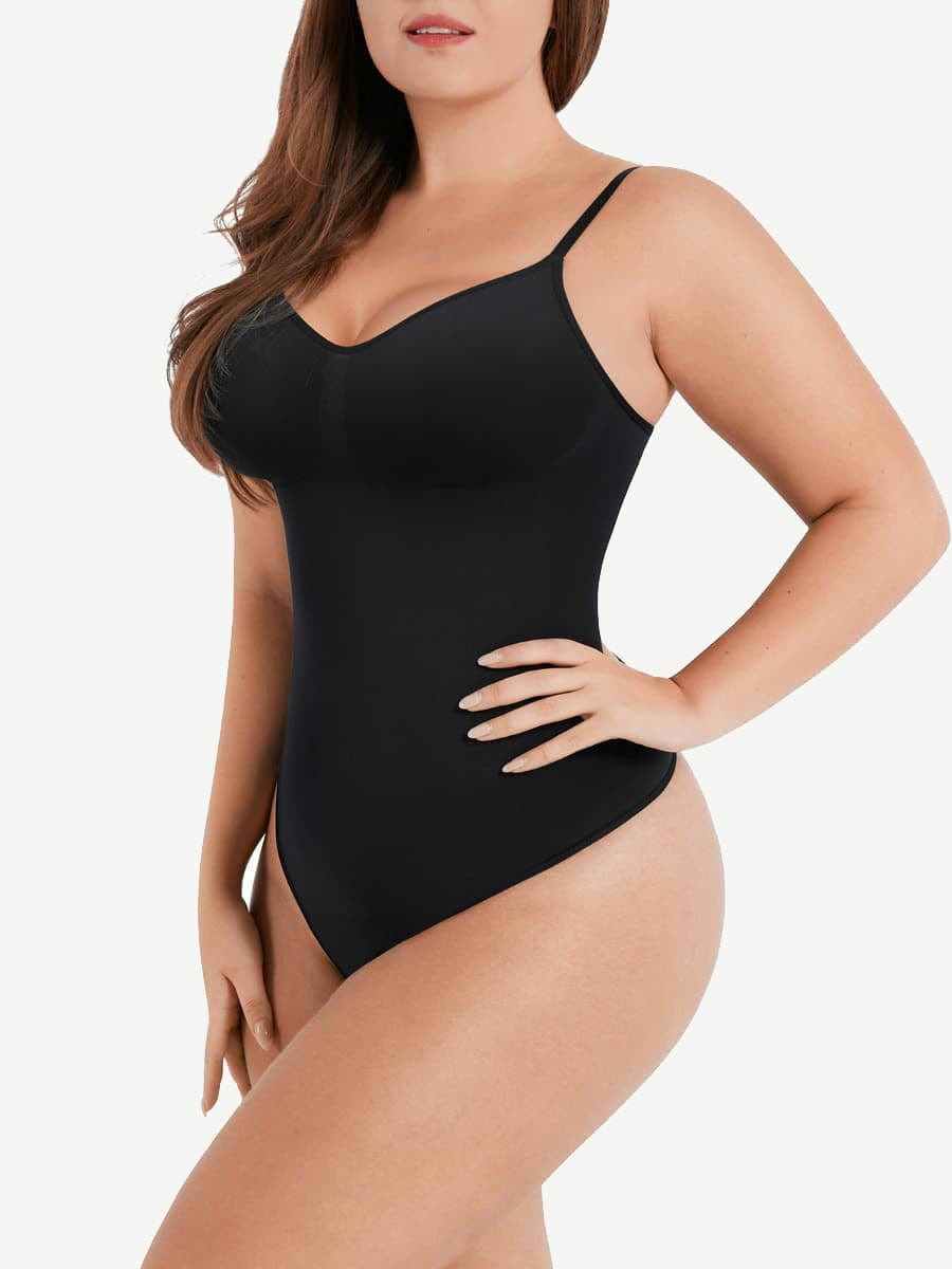 Wholesale Seamless Covered Bust Jumpsuit Thong Bodysuit