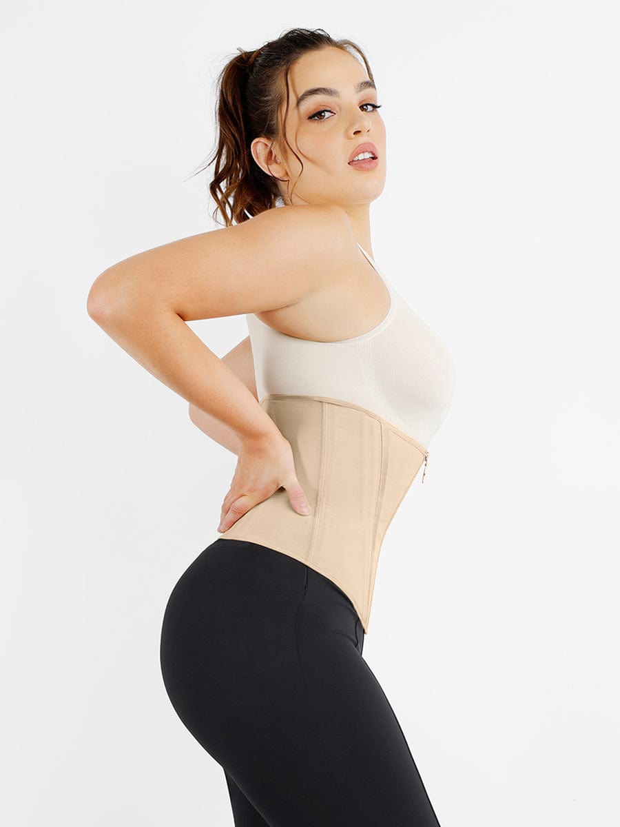 Wholesale High Compression 15 Built-in Steel Bone Tummy Control Waist Trainer