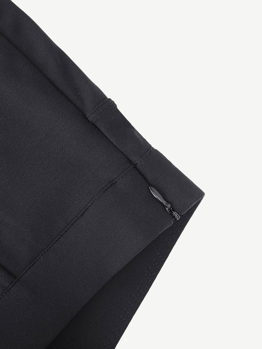 Wholesale Waist Trimming Straight-leg pants with Built-in Shaping Shorts