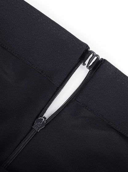 Wholesale Waist Trimming Straight-leg pants with Built-in Shaping Shorts